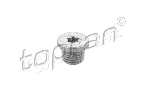 Steel oil sump sealing plug - steel,