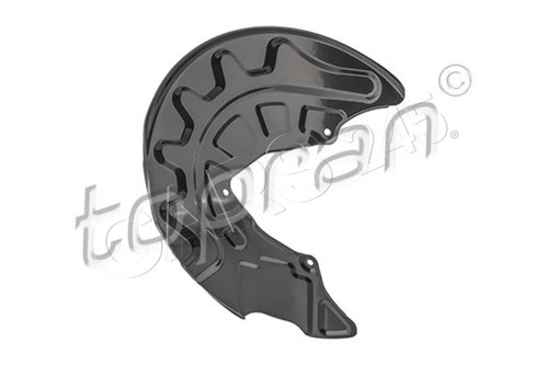 Brake disc splash plate - , front