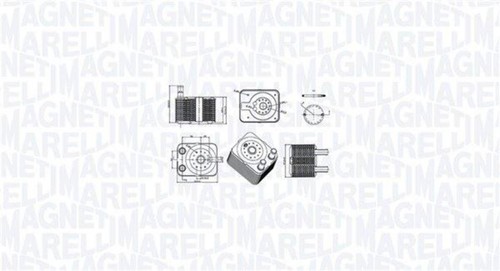 Engine oil cooler fits audi - audi, a2