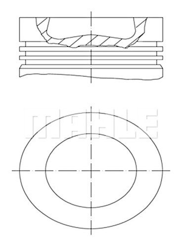 Piston fits amarok beetle - fits,