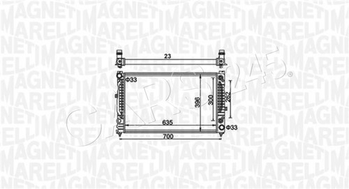 Marelli water cooler - marelli,