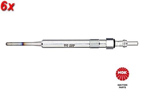Glow plug ngk fits audi - 6x,