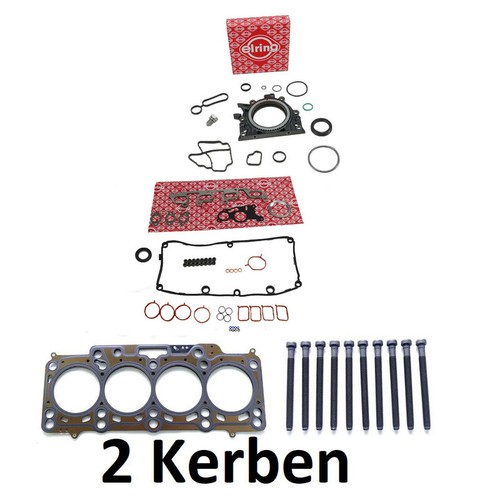 Cylinder head and - cylinder, crankcase