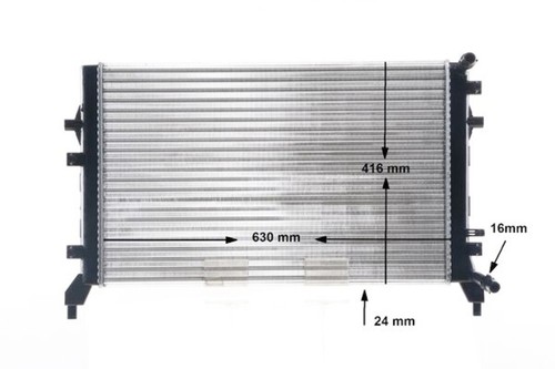 Radiator mahle fits audi - fits,