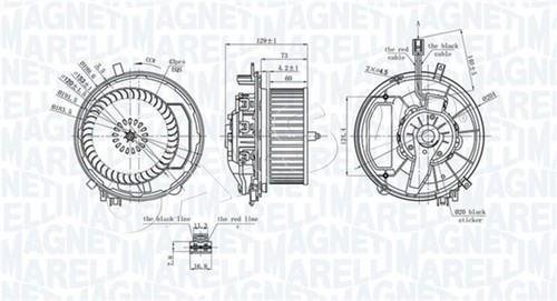 Interior blower marelli fits - interior,