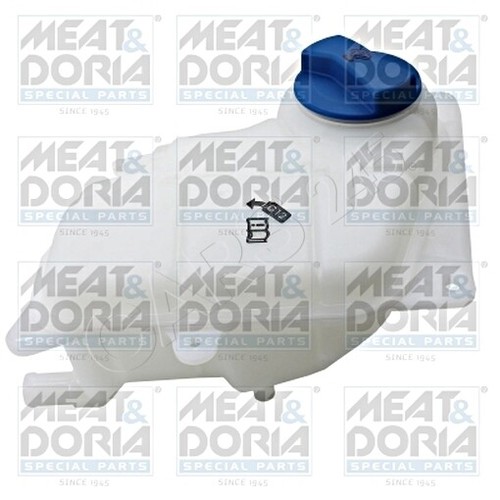 Radiator water box for - audi, a4