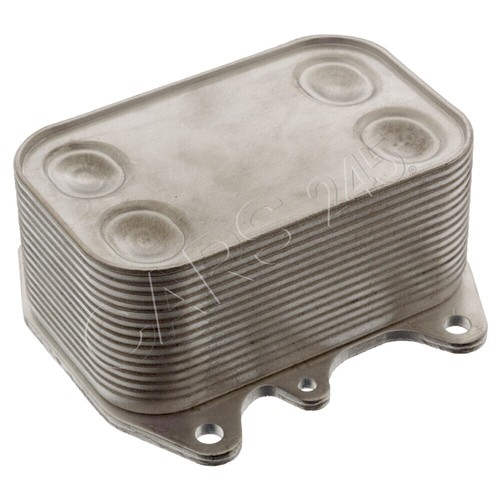 Aluminium engine oil cooler - aluminium,