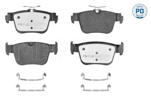 Meyle rear disc brake pad - rear, set